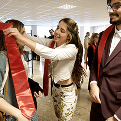 cérémonie de remise du diplôme de l'ENS de Lyon