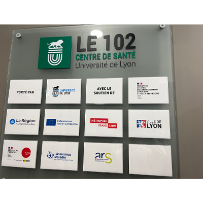 Le 102 centre de santé de l'Université de Lyon