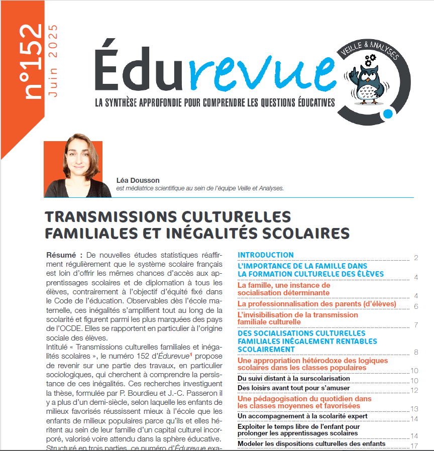 Capture d'écran Édurevue 152