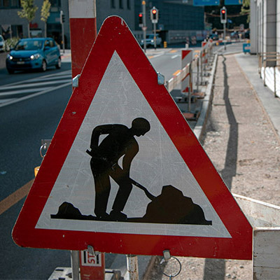Panneau chantier