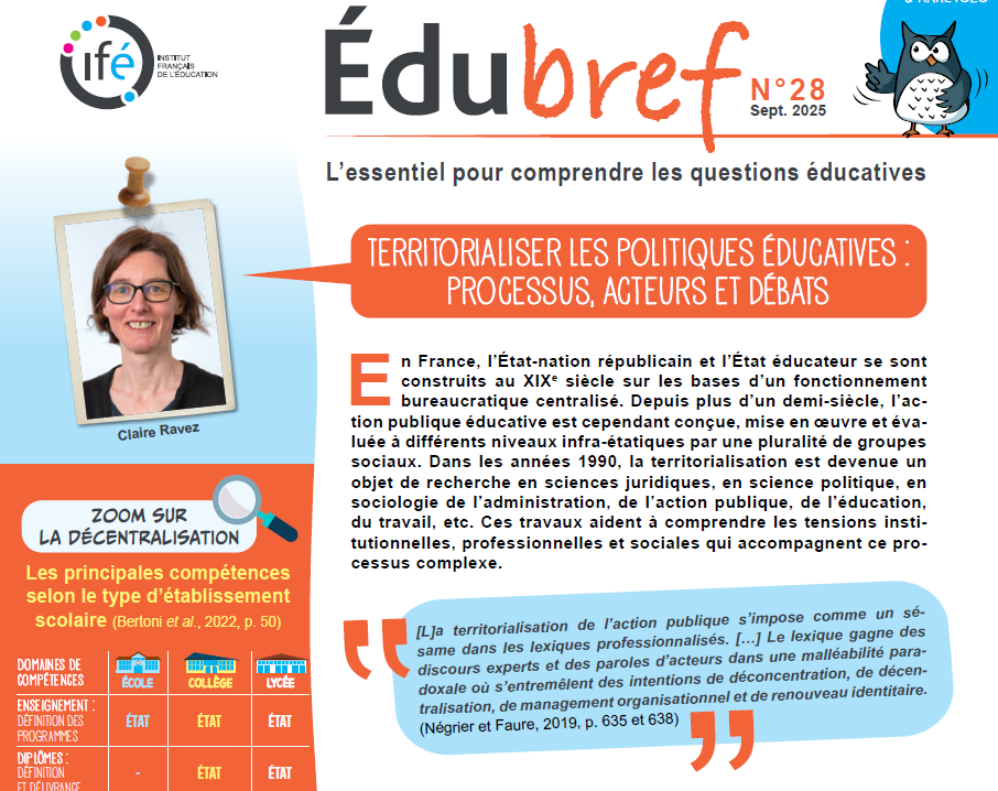 Couverture Édubref n°28