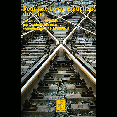 Couverture du livre "Pour une co-construction du sens"