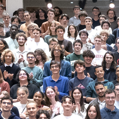 Groupe d'étudiants et d'étudiantes