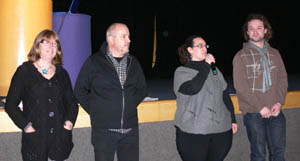 Bénédicte Durand, Thierry Defrance, Clémence Levet et Julien Villaudy