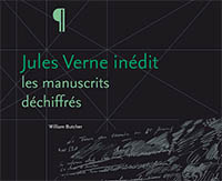 Détail couverture de Jules Verne inédit : les manuscrits déchiffrés