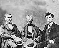 François, Michel et Joseph Gillet : famille Gillet, hommes d'affaires de l'industrie de la soie de Lyon (sud-est de la France)