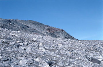 Les volcans de boue d'Isua, au sud-ouest du Groenland