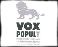 Détail couverture du livre Vox Populy : radiographie du vote lyonnais à la Présidentielle de 2012