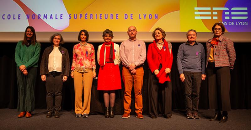 Récipiendaires lors de la cérémonie de remise des Palmes 2025