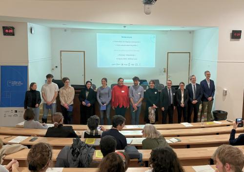 Remise des prix pour la meilleure vidéo sur le thème "ordre(s) et désordre(s)"