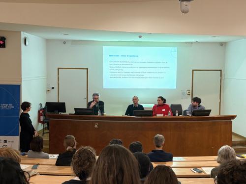 Table ronde avec le corps enseignant du CHELS