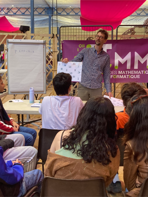 Photo de la participation de la MMI au Festival Pop'Sciences 2025