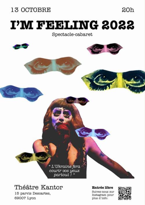 Affiche spectacle I'm feeling 2022