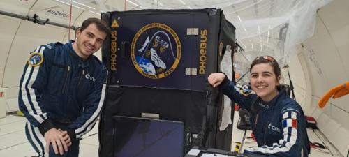 À bord de l’Airbus A310 ZERO-G (avril 2025)