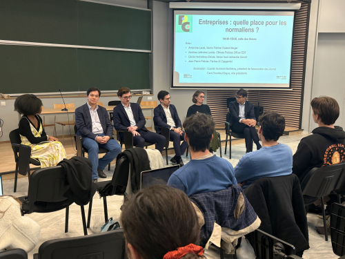 Table ronde "Entreprises : quelle place pour les normaliens ?"