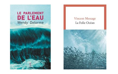 Couvertures du Parlement de l'eau et de La Folie Océan
