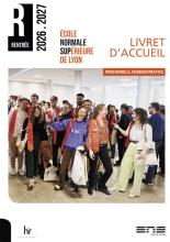 Couverture livret d'accueil des personnels administratifs